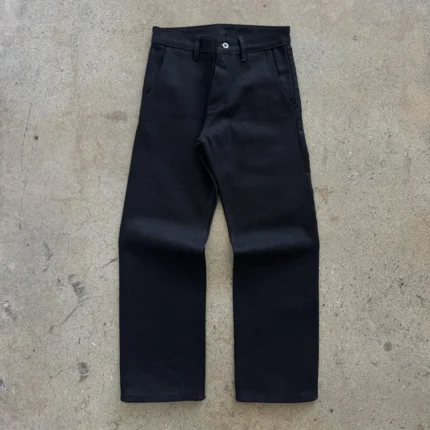 The Hidden Rivet Grounded Roots Straight Leg Black (5)