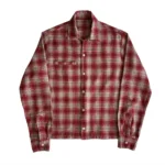 The Sunday Hidden Rivet Shirt Red (1)