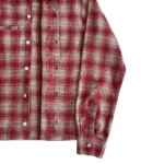 The Sunday Hidden Rivet Shirt Red (3)
