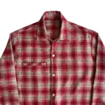The Sunday Hidden Rivet Shirt Red (4)